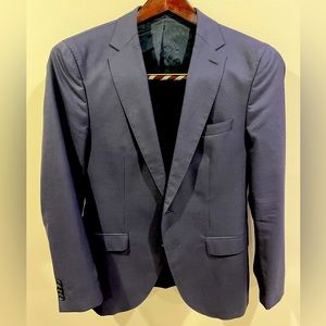 Hugo boss black label “Guabello” stretch midnight purple sport coat size 36r